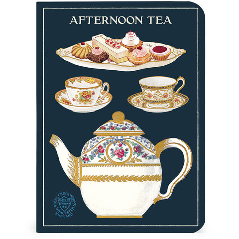 Tea Time Set of 3 Mini Notebooks - Cavallini