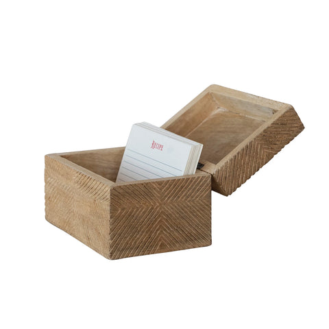 Tesoro Recipe Box with Cards