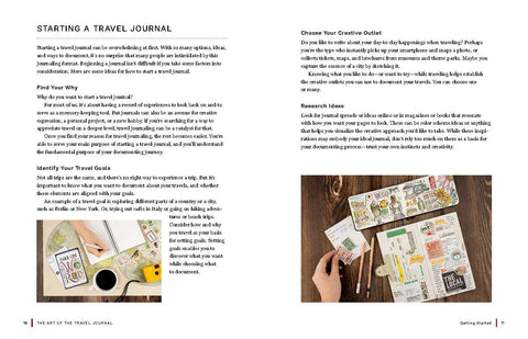 The Art Of The Travel Journal by Abbey Sy