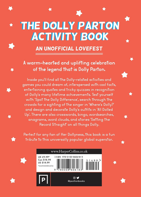 The Dolly Parton Activity Book by Nathan Joyce