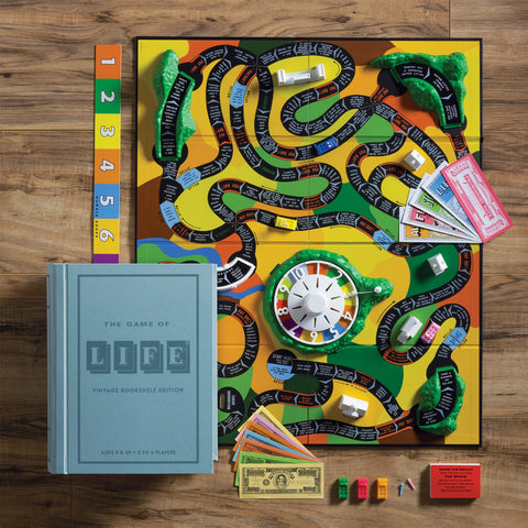 "The Game of Life" - Vintage Bookshelf Edition