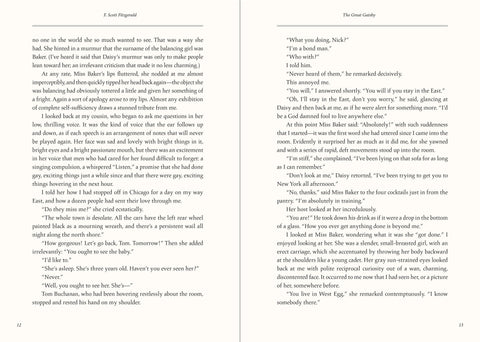 The Great Gatsby - Masterpiece Library Edition