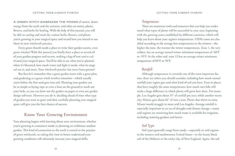 The Green Witch's Garden Journal