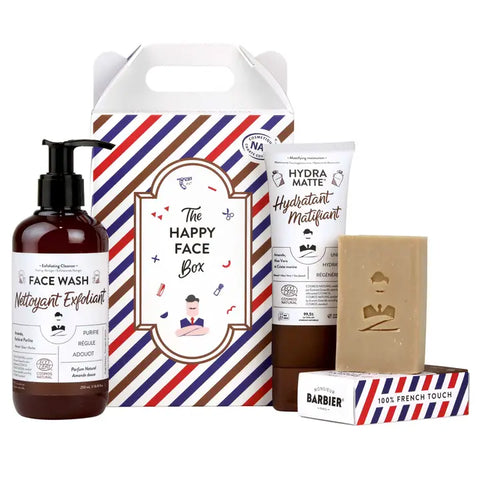 The Happy Face Box Skincare Gift Set - Monsieur BARBIER