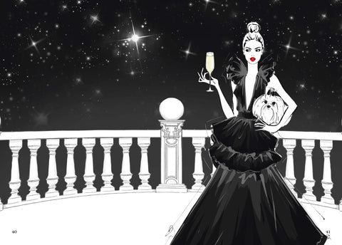 The Little Black Dress By Megan Hess