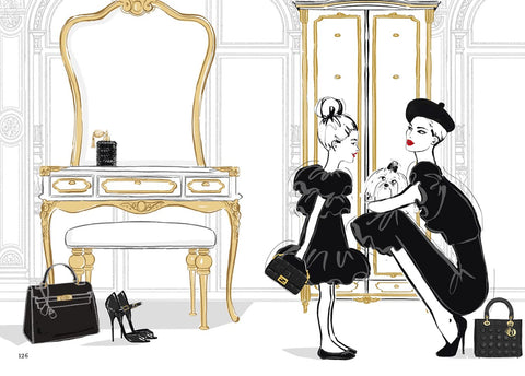 The Little Black Dress By Megan Hess