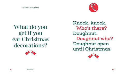 The Little Book Of Christmas Jokes by Orange Hippo
