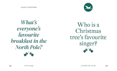The Little Book Of Christmas Jokes by Orange Hippo