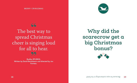 The Little Book Of Christmas Jokes by Orange Hippo