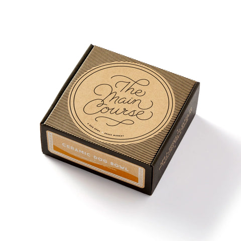 The Main Course Pet Food Bowl - Brass Monkey