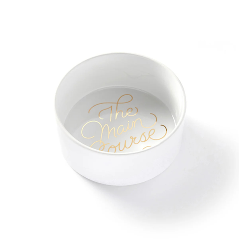 The Main Course Pet Food Bowl - Brass Monkey