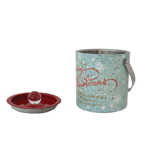 The Merry Christmas Whiskey Room Ice Bucket