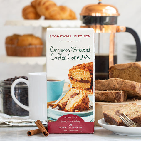 Cinnamon Streusel Coffee Cake Mix - Stonewall Kitchen