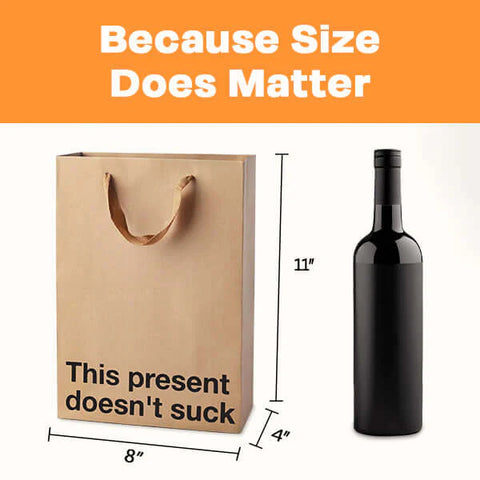 This Present Doesn't Suck Gift Bag