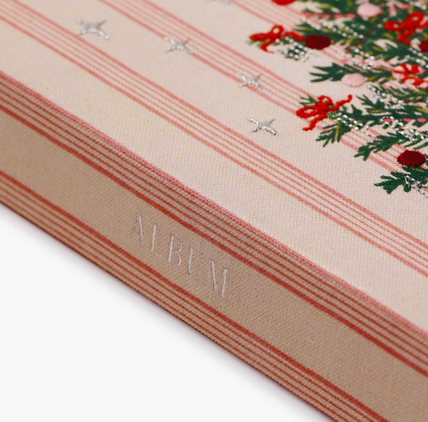Tinsel Tree Embroidered Small Photo Album - Rifle Paper Co