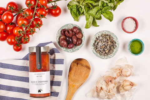 Tomato Sauce With Olives And Capers By Italianavera