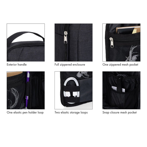 Travel Tech Organizer - Black