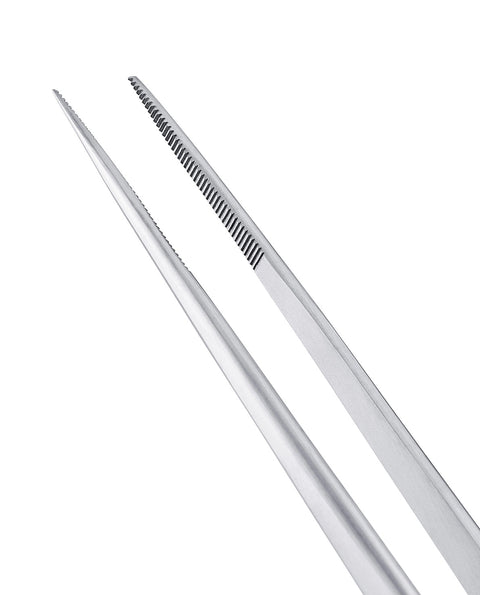 Triangle Stainless Steel Pointed Kitchen Tweezers, 11.8"