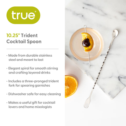 Trident Cocktail Spoon/Fork