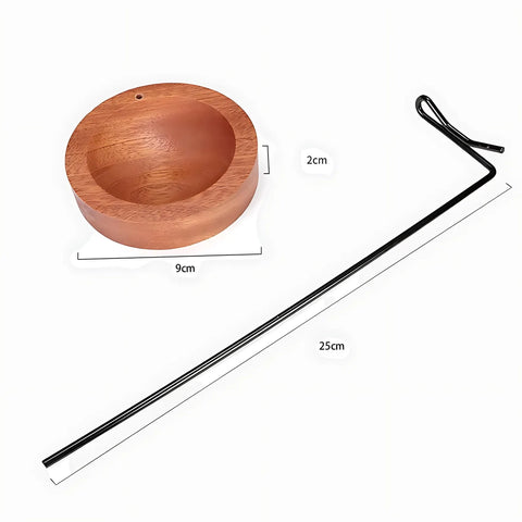 Upside Down Hanging Incense Burner