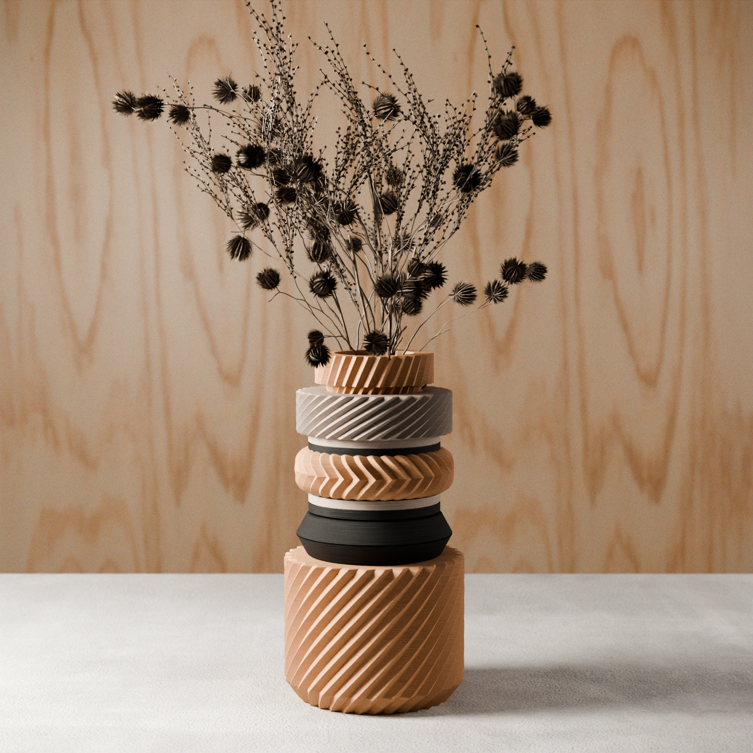 Modernized Pottery Wonder Vase - Thumbnail 2