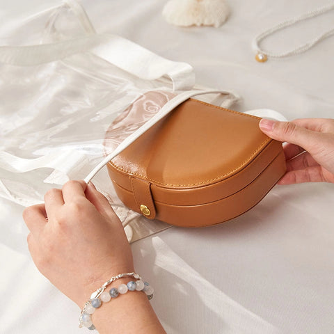 Venezia Travel Jewelry Case - Ochre