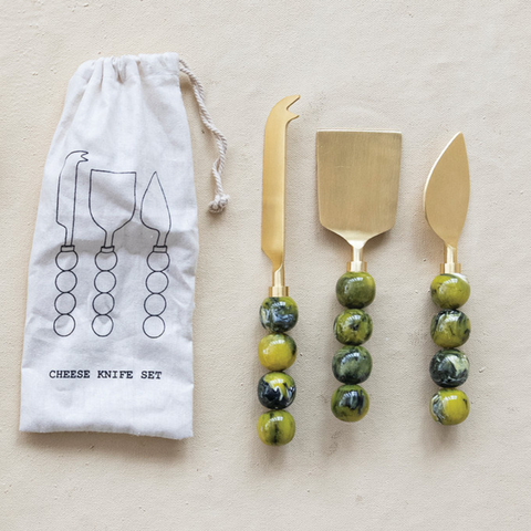 Verdura Cheese Knife Set