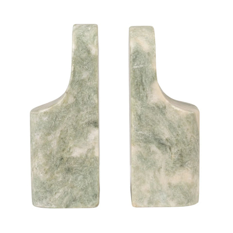 Verdura Marble Bookends, Set of 2