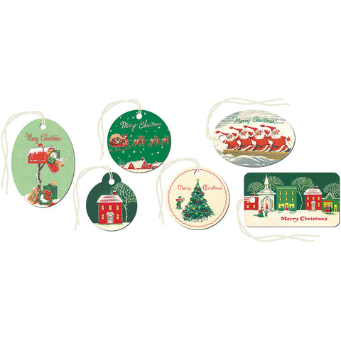 Vintage Christmas Gift Tags - Cavallini