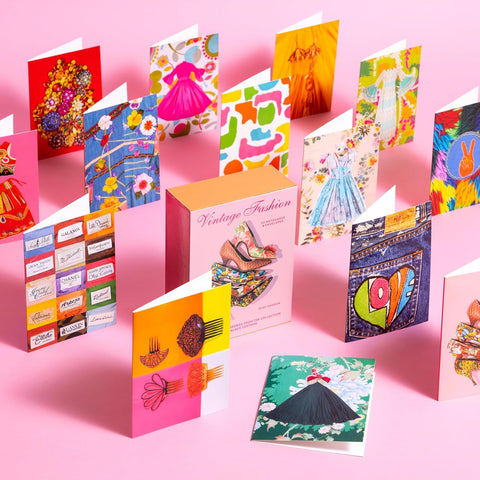Vintage Fashion: 20 Notecards & Envelopes