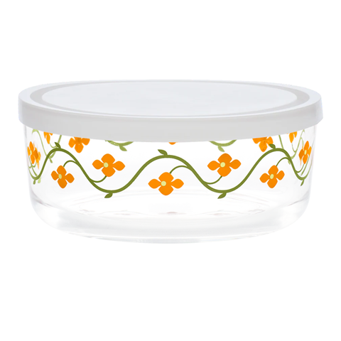 Vintage Floral - Loretta Storage Bowl With Lid by Fishs Eddy