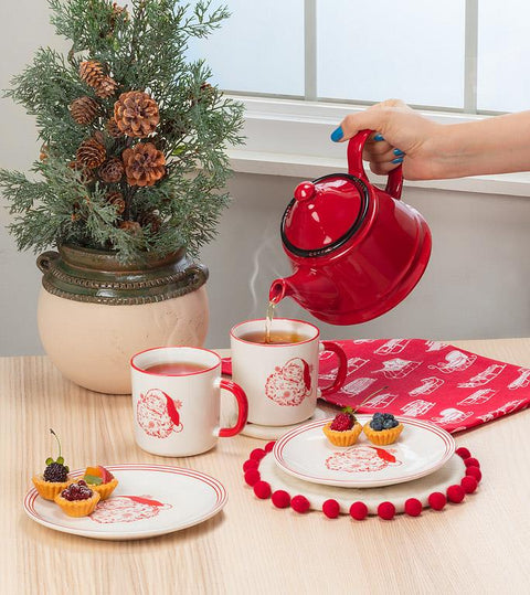 Vintage Style Santa Mug