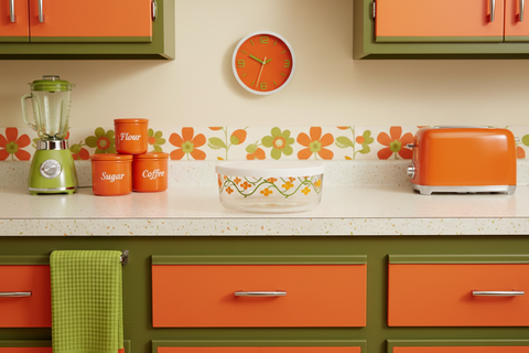 Vintage Floral - Loretta Storage Bowl With Lid by Fishs Eddy