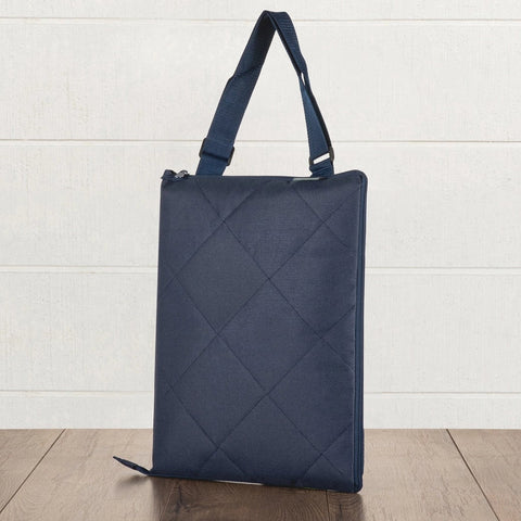 Vista Outdoor Picnic Blanket & Tote - Red + White Plaid