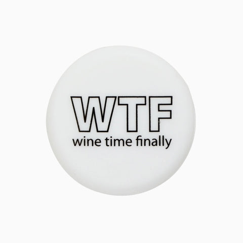 WTF (Wine Time Finally) Wine Cap - CapaBunga®