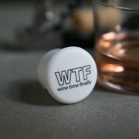 WTF (Wine Time Finally) Wine Cap - CapaBunga®