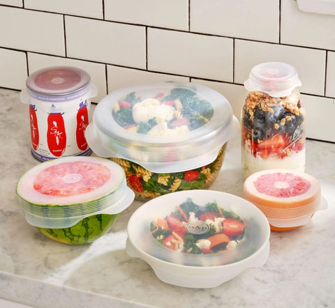 W&P Reusable Silicone Stretch Lids - Set of 6