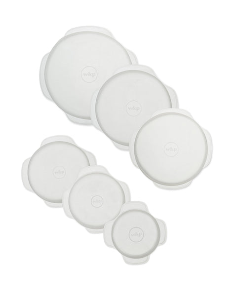 W&P Reusable Silicone Stretch Lids - Set of 6