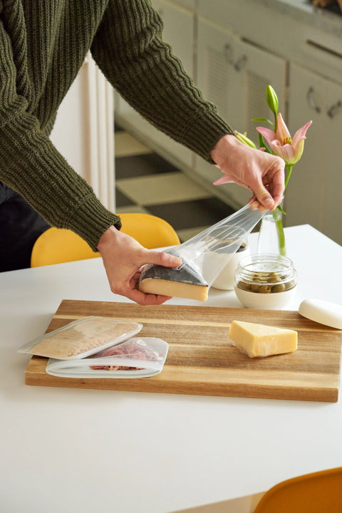 W&P Reusable Silicone Stretch Wrap - Set of 3