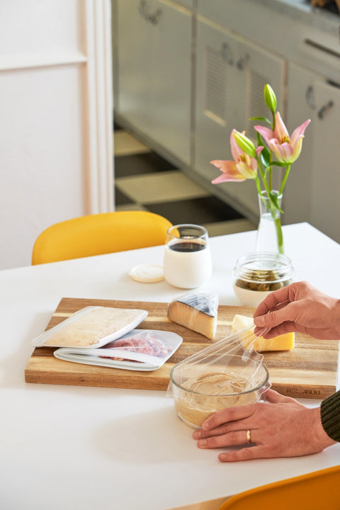 W&P Reusable Silicone Stretch Wrap - Set of 3