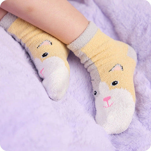 Warmies® Calico Cat Crew Sock Set