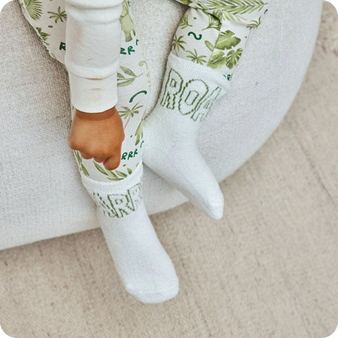 Warmies® Dinosaur Crew Sock Set