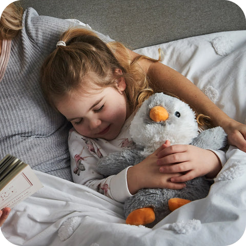 Gray Penguin Warmies®