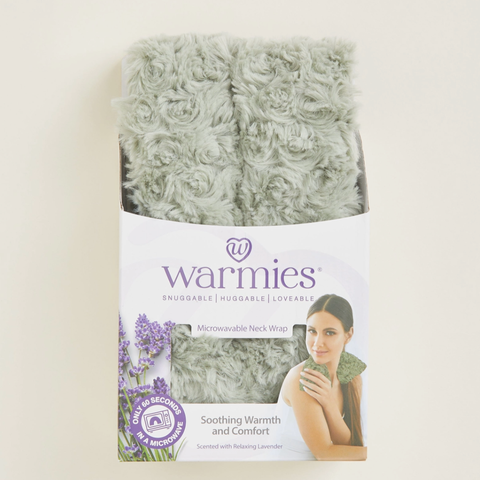 Warmies® Neck Wrap - Curly Sage Green