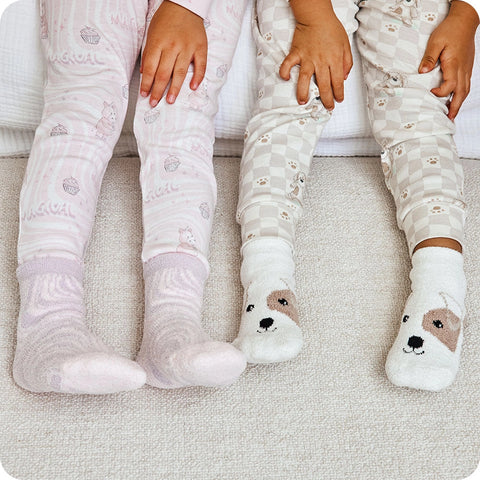 Warmies® Puppy Crew Sock Set