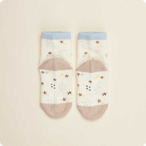 Warmies® Sloth Crew Sock Set