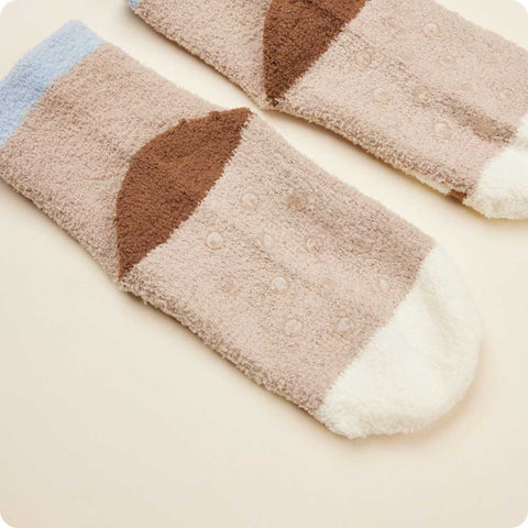 Warmies® Sloth Crew Sock Set