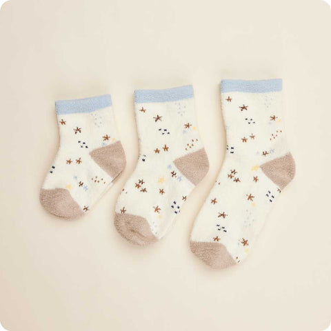Warmies® Sloth Crew Sock Set