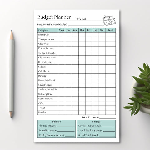 Weekly Budget Tracker