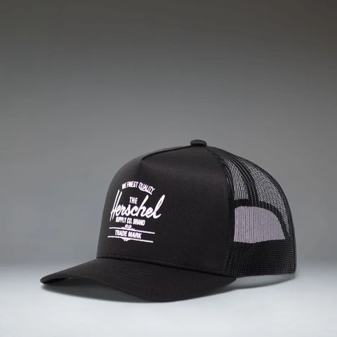 Whaler Tall Mesh Cap, Black - Herschel Supply Co.